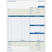 TOPS Three-part Carbonless Job Invoice Forms (3866)