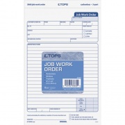 TOPS Carbonless 3-Part Job Work Order Forms (3868)