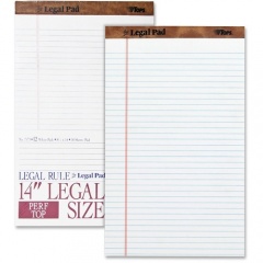 TOPS Wide - ruled Perforated Legal Pad - Legal (7573)