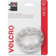 Velcro Brand Sticky Back Circles, 5/8in Circles, White, 100ct (90204)