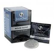 Java One Coffee Pods, House Blend, Single Cup, 14/Box (40300)