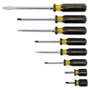 Stanley Tools 8-Piece 100 Plus Screwdriver Set, Phillips/slotted (66158)