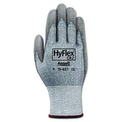Ansell Hyflex 627 Light-Duty Gloves, Size 10, Dyneema/lycra/polyurethane, Gy, 12 Pairs (1162710)