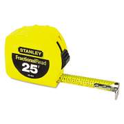 Stanley Tools Tape Rule, 1" X 25ft, Steel Blade, Plastic Case, Yellow (30454)