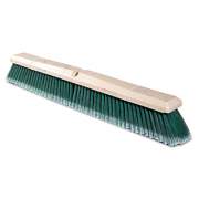 Weiler Green Polystyrene Fine-Grade Perma-Sweep Floor Brush, 24" (42164)