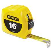 Stanley Tools Tape Rule, 3/4" X 7ft, Plastic Case, Yellow, 1/16" Graduation (30-495)
