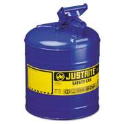 Justrite Type I Safety Can, 5gal, Blue (7150300)