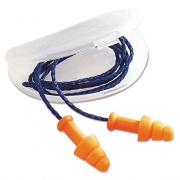 Howard Leight by Honeywell SmartFit Multiple-Use Earplugs, Corded, 25NRR, Orange, 100 Pairs (SMF30)