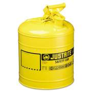 Justrite Safety Can, Type I, 5gal, Yellow (7150200)