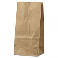 General Grocery Paper Bags, 30 lbs Capacity, #2, 4.31"w x 2.44"d x 7.88"h, Kraft, 500 Bags (GK2500)