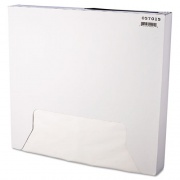 Bagcraft Grease-Resistant Paper Wraps and Liners, 15 x 16, White, 1,000/Box, 3 Boxes/Carton (057015)