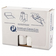 Inteplast Group High-Density Commercial Can Liners Value Pack, 60 gal, 14 microns, 43" x 46", Clear, 200/Carton (VALH4348N16)