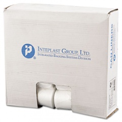 Inteplast Group Low-Density Commercial Can Liners, 16 gal, 0.35 mil, 24" x 33", Clear, 1,000/Carton (SL2433LTN)