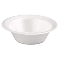 Genpak Foam Dinnerware, Bowl, 5oz, White, 125/pack, 8 Packs/carton (80500)