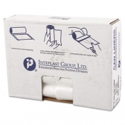 Inteplast Group High-Density Commercial Can Liners Value Pack, 30 gal, 11 microns, 30" x 36", Clear, 500/Carton (VALH3037N13)