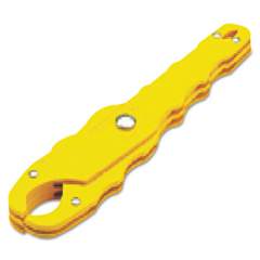Ideal Medium Safe-T-Grip Fuse Puller, 7 1/2" Length, 0 100amp Fuses, Yellow (34-002)