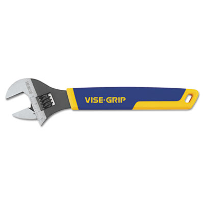Irwin Vise-Grip Adjustable Wrench, 10" Long, 1 1/4" Jaw Capacity (2078610)