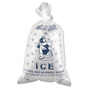Inteplast Group Ice Bags, 1.5 mil, 12" x 21", Clear, 1,000/Carton (IC1221)
