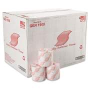 GEN STANDARD BATH TISSUE, SEPTIC SAFE, 2-PLY, WHITE, 4.5 X 3.5, 500 SHEETS/ROLL (1900)