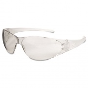 MCR Safety Checkmate Safety Glasses, Clear Temple, Clear Lens, Anti Fog (CK110AF)