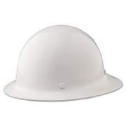 MSA Skullgard Protective Hard Hats, Ratchet Suspension, Size 6 1/2 - 8, White (475408)