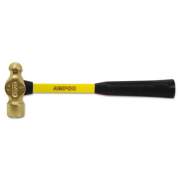 Ampco Safety Tools Engineers Ball Peen Hammer, 1.5lb, Fiberglass Handle (H3FG)
