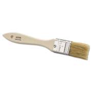 Weiler Eco-1 Disposable Chip And Oil Brush, White, 1" Hog Bristle, Wood (40066)