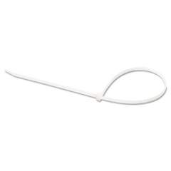 GB Cable Ties, 14", 75 Lb, White, 100/pack (46315)