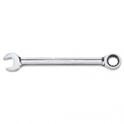 Gearwrench Ratcheting Combo Wrench, 11.4" Long, 7/8" Opening, Chrome Finish (9028)