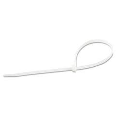 GB Cable Ties, 11", 75 Lb, White, 100/pack (46310)