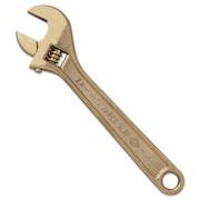 Ampco Safety Tools Adjustable Wrench, 8" Long (W71)