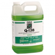 Franklin Q-128 Germicidal Detergent, Pine Forest Scent, Liquid, 1 Gal. Bottle, 4/carton (F248022)