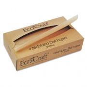 Bagcraft EcoCraft Interfolded Soy Wax Deli Sheets, 10 x 10.75, 500/Box, 12 Boxes/Carton (016010)