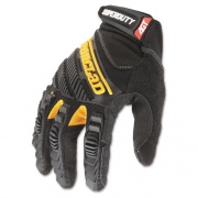 Ironclad SuperDuty Gloves, Medium, Black/Yellow, 1 Pair (SDG203M)