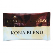 Day to Day Coffee 100% Pure Coffee, Kona Blend, 1.5 oz Pack, 42 Packs/Carton (23002)