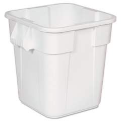Rubbermaid Commercial 3526WHI Brute Square Container