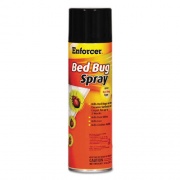 Enforcer Bed Bug Spray, 14 oz Aerosol, For Bed Bugs/Dust Mites/Lice/Moths, 12/Carton (EBBK14)