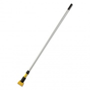 Rubbermaid Commercial Gripper Mop Handle, Aluminum, Yellow/Gray, 54" (H225)