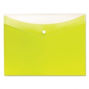 Pendaflex Poly Snap Envelope, Snap Closure, 8.5 x 11, Limeade (95566)