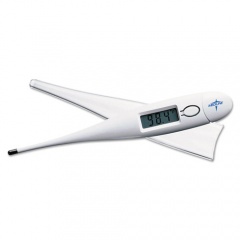 Medline Premier Oral Digital Thermometer, White/Blue (MDS9950)
