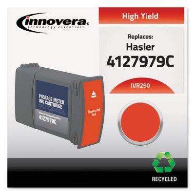 Innovera Compatible Red Postage Meter Ink, Replacement for WJ-250 (4127979C)