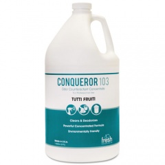 Fresh Products Conqueror 103 Odor Counteractant Concentrate, Tutti-Frutti, 1 gal Bottle, 4/Carton (1WBTU)
