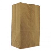 General Squat Paper Grocery Bags, 57 lbs Capacity, 1/8 BBL, 10.13"w x 6.75"d x 14.38"h, Kraft, 500 Bags (SK1857)