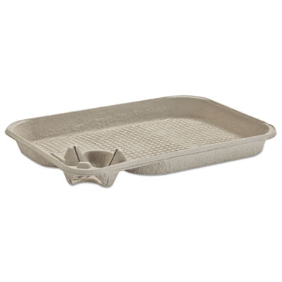 Chinet StrongHolder Molded Fiber Cup/Food Tray, 8 oz to 22 oz, One Cup, Beige, 200/Carton (20961CT)