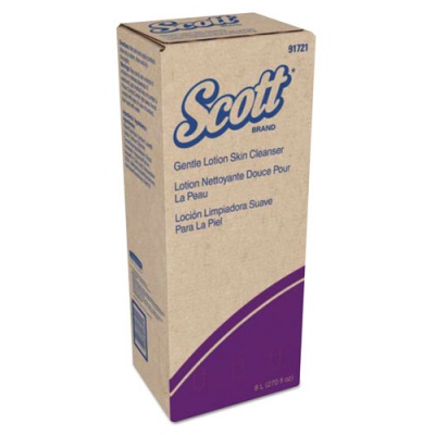 Scott Lotion Hand Soap Cartridge Refill, Floral Scent, 8 L, 2/Carton (91721)