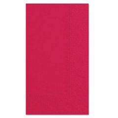 Hoffmaster Dinner Napkins, 2-Ply, 15 x 17, Red, 1000/Carton (180511)