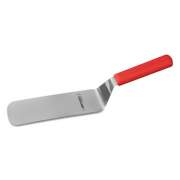Dexter Cake Turner, 8 X 3 In., Sani-Safe, High-Carbon Steel With Red Handle, 1/each (019693R)