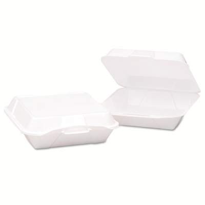 Genpak 23000 Hinged-Lid Foam Carryout Containers