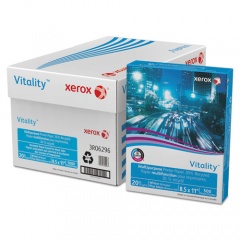 Xerox Vitality 30% Recycled Multipurpose Paper, 92 Bright, 20lb, 8.5 x 11, White, 500/Ream (3R06296)