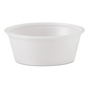 Dart Polystyrene Portion Cups, 1.5 oz, Translucent, 2,500/Carton (P150N)